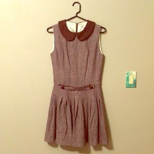 L’école des femmes brown ecolier dress